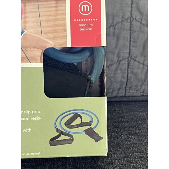 Embark Resistance Cord/Band Medium Tension w/Exercise Manual& Door Anchor - Picture 7 of 7